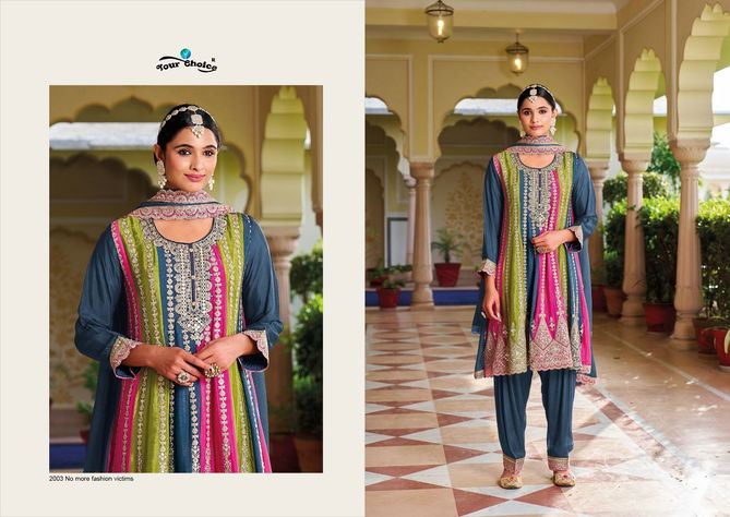 Zoyaa By Your Choice Heavy Wedding Salwar Suits Catalog